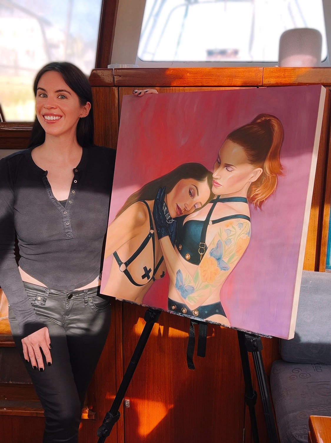 Delicate - with the artist