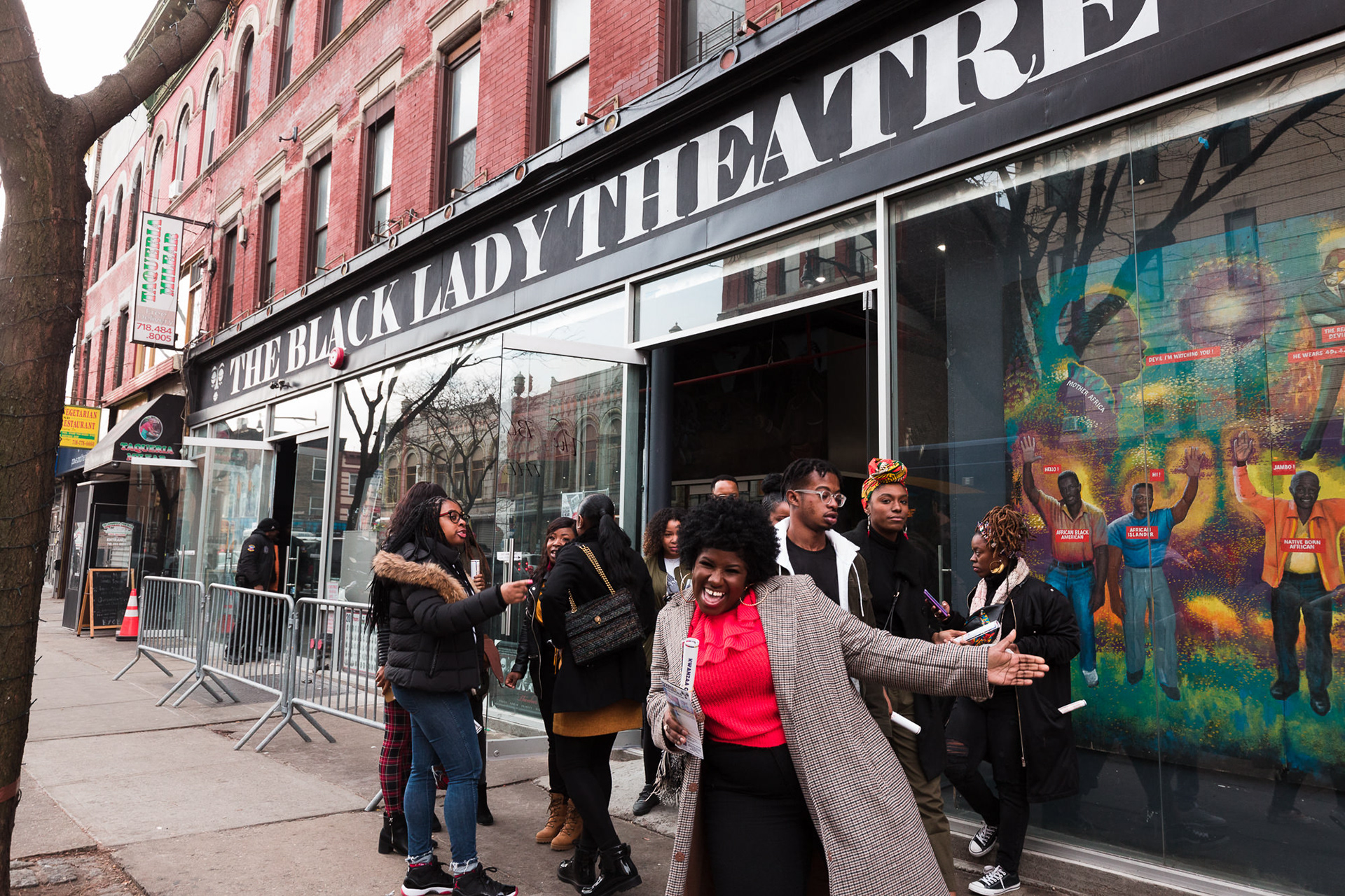 The Black Lady Theatre Bursting Out The Seams