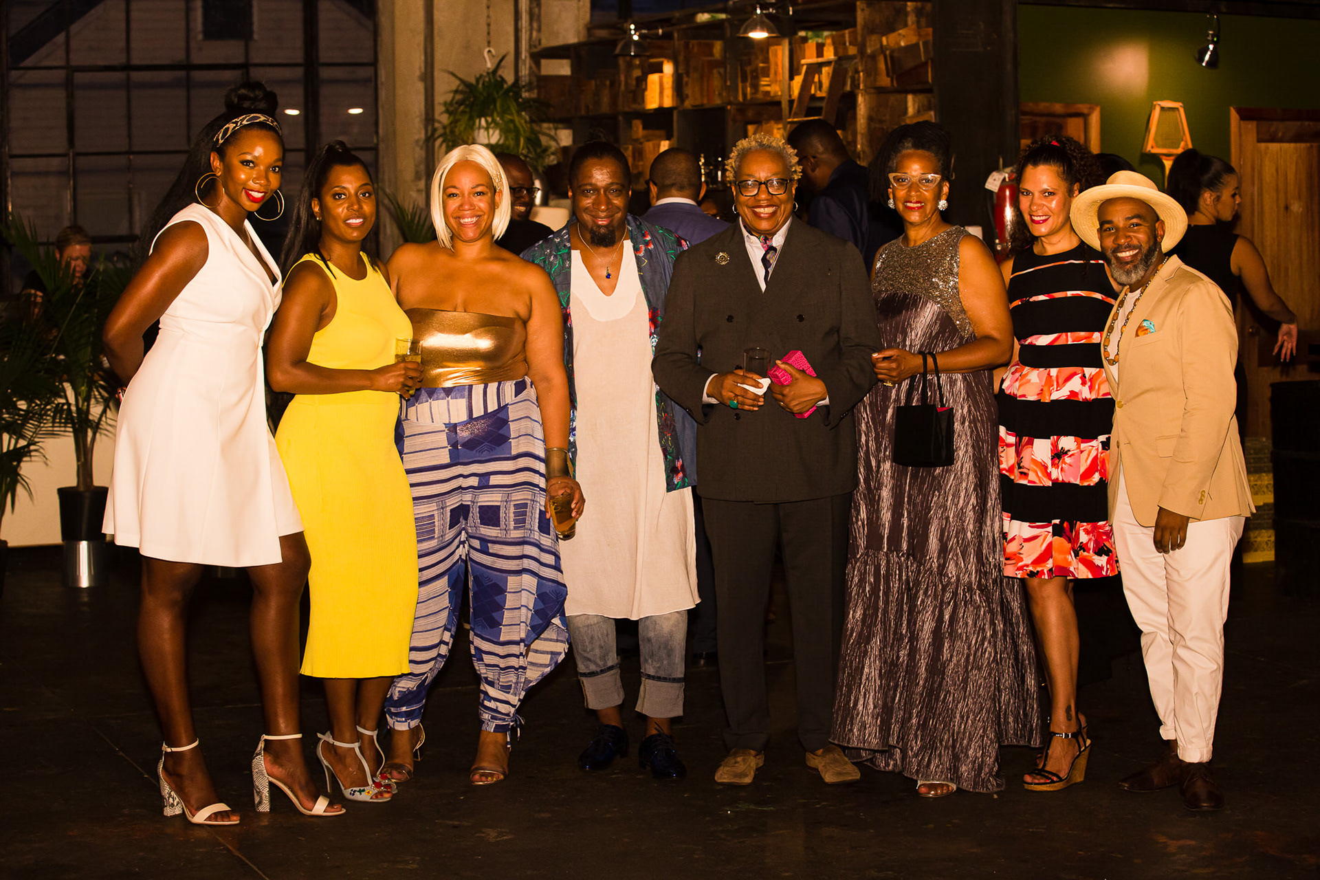 Christene Carr, Natasha Rogers, Ericka Regine, Marco Hall, Linda Harrison, Adrienne Wheeler, Marcy Depina, Kitab Rollins