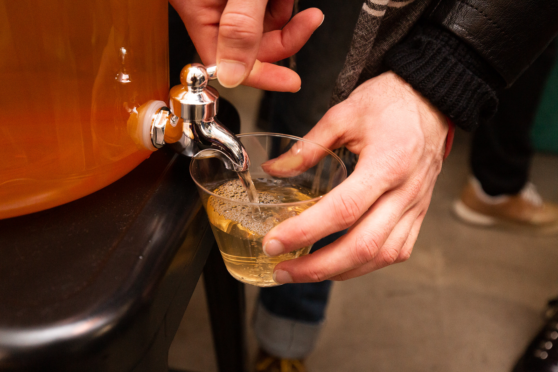 Jack LaRue’s Iced Green Tea and GINseng