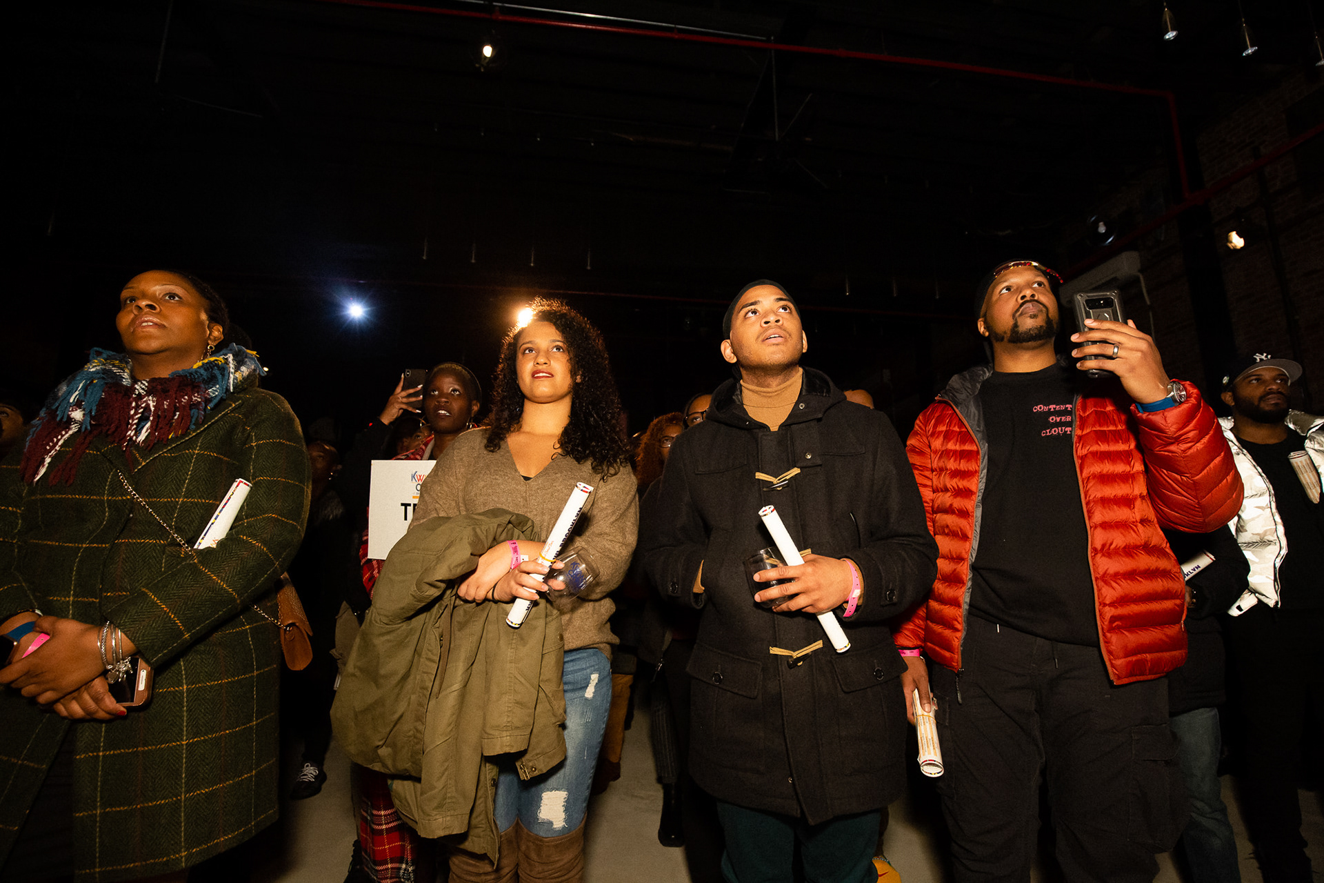 Audiences Spirits Being Uplifted