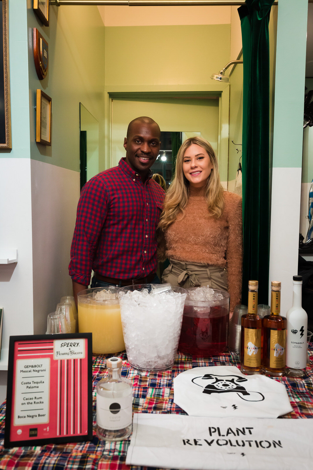 Our lovely bartenders FC and Kayla...