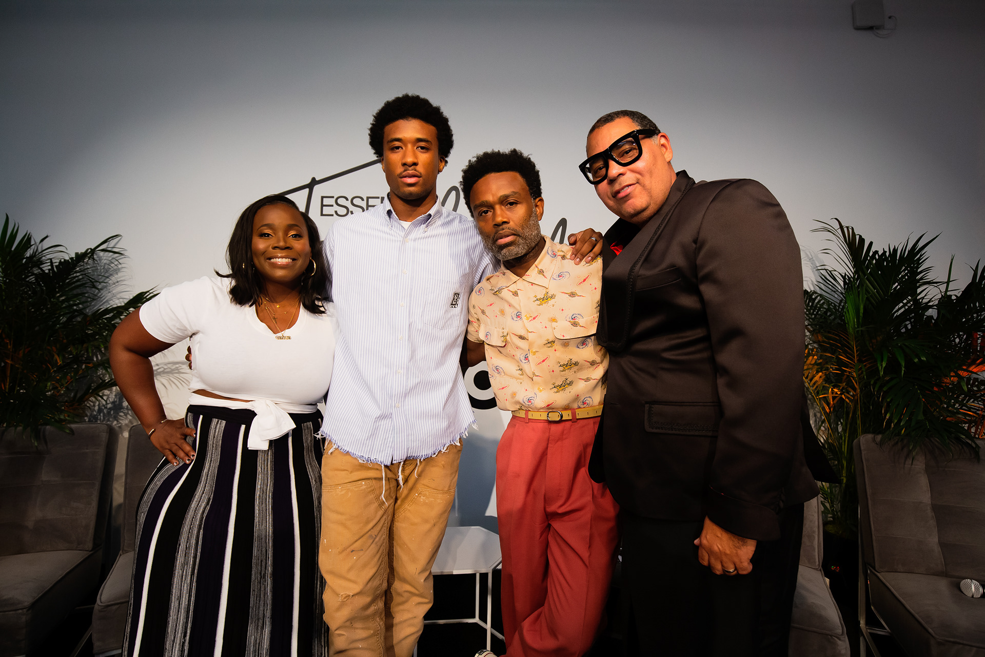 L2R: Sharifa Murdock, Kai Avent-DeLeon, Ouigi Theodore, & Guy Wood Sr.