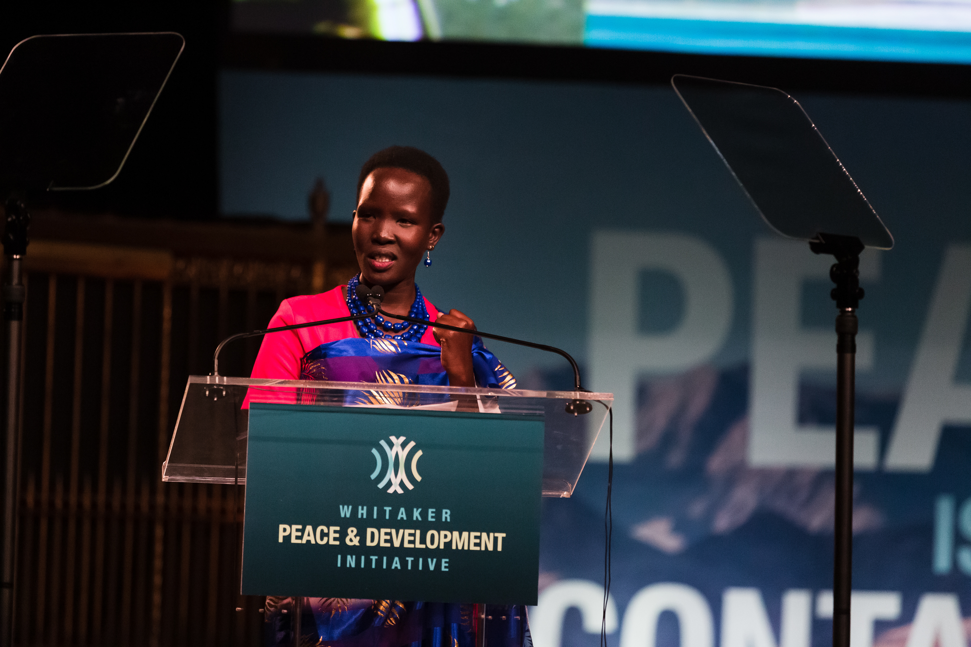 Magdalena Nandege Lokoro, WPDI Representative, speaks