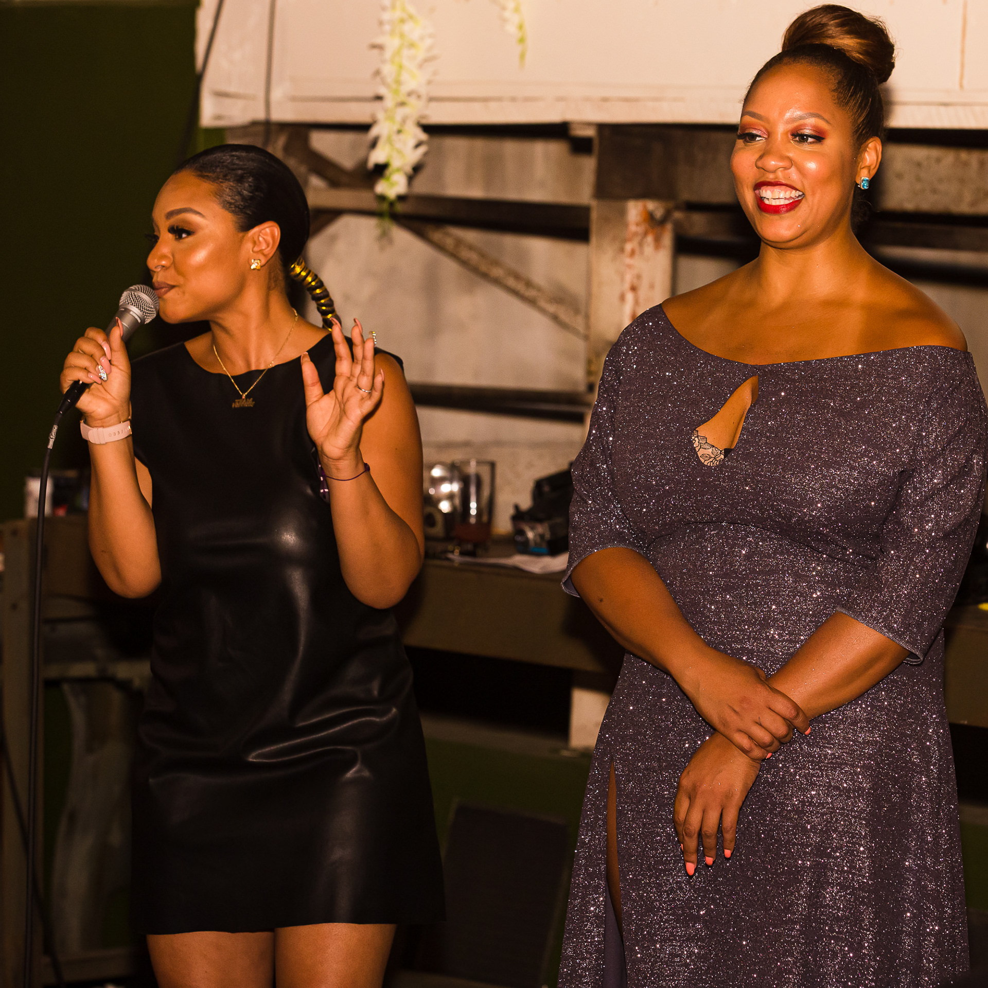 Hosts Valeria Lora & Lauren Craig