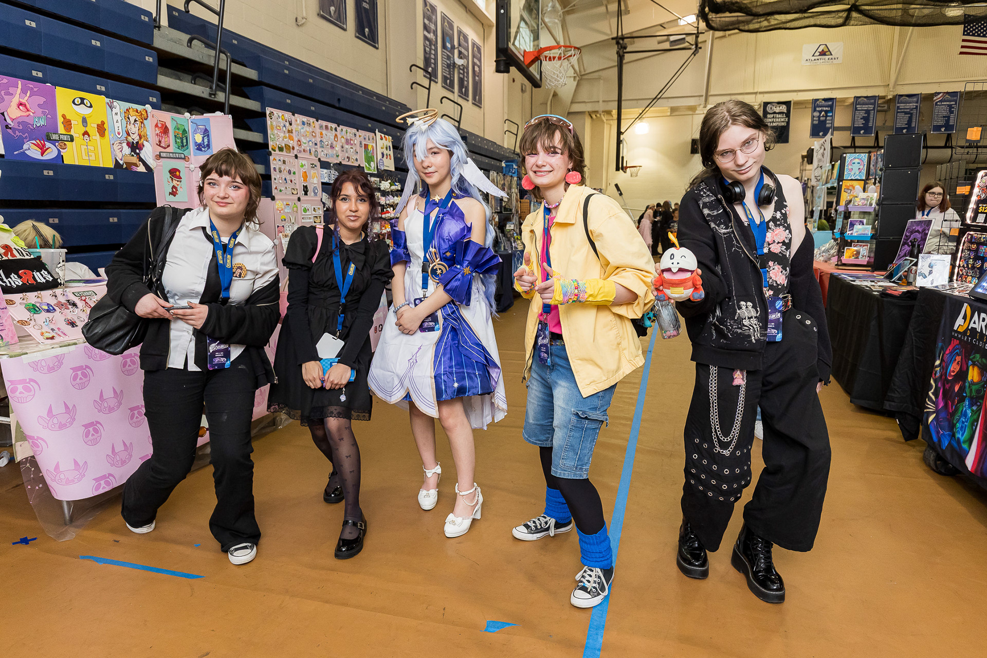 Cosplayers in the Bazaar