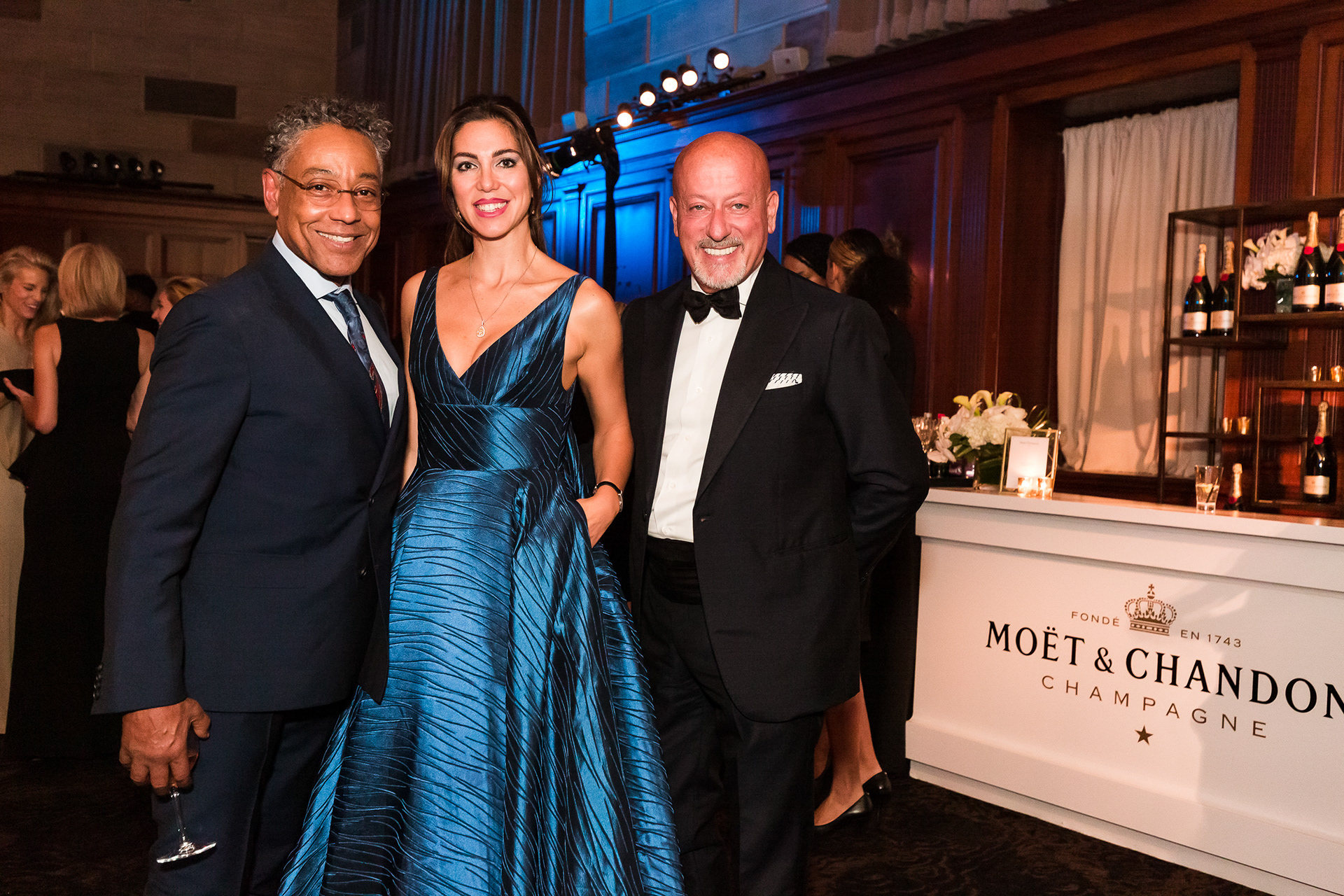 Giancarlo Esposito, Eleonora Pieroni and Domenico Vacca