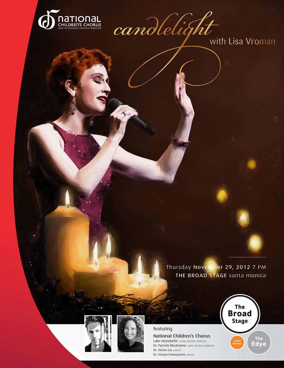 Commissioned cover art for National Children's Chorus concert