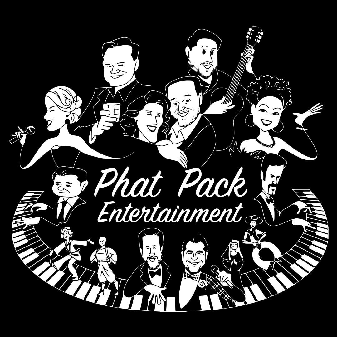 Commissioned promotional art for Phat Pack Entertainment production company