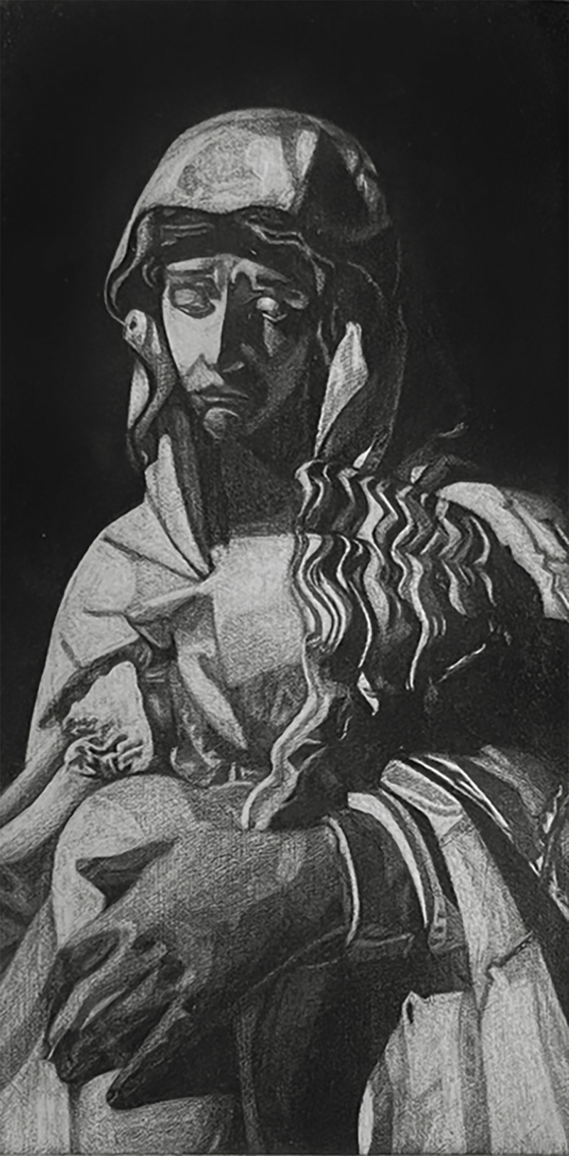 Loss, Mezzotint