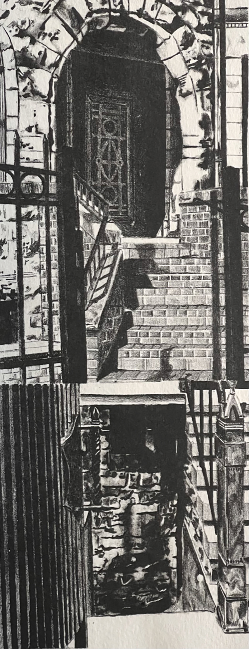 Duplex, Stone Lithography