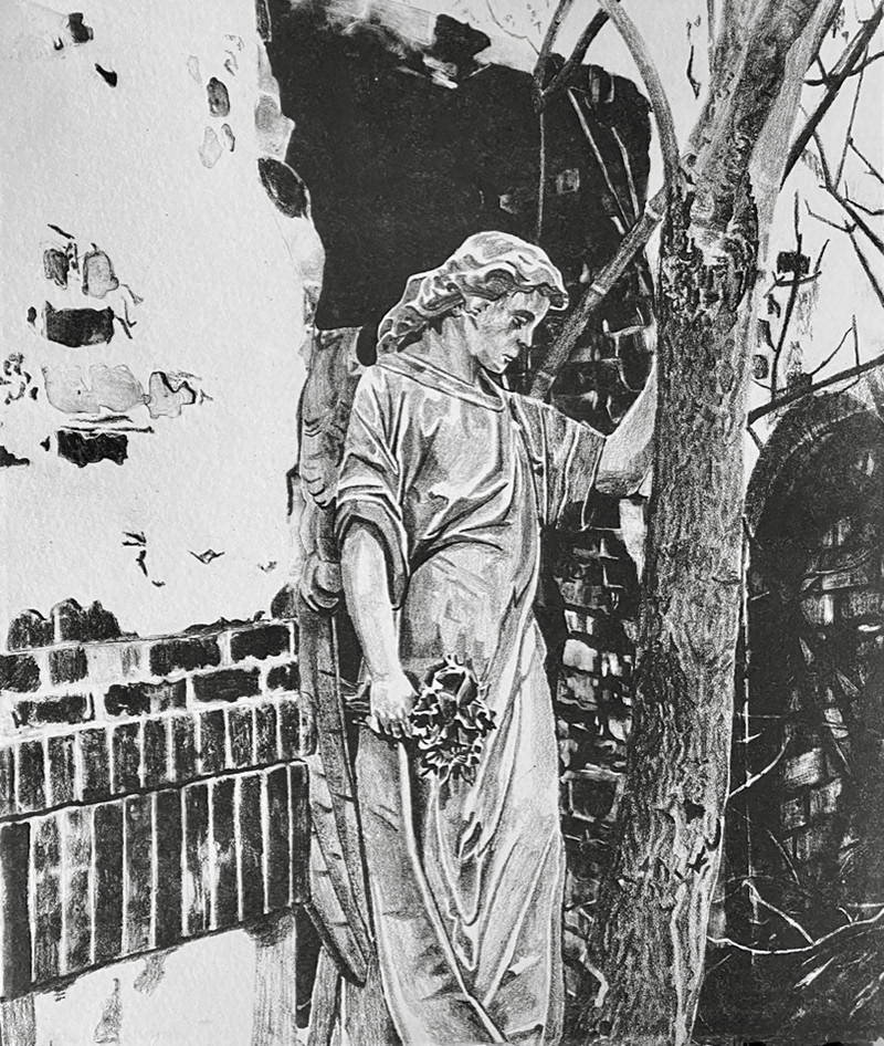 Sorrow, Stone LIthography