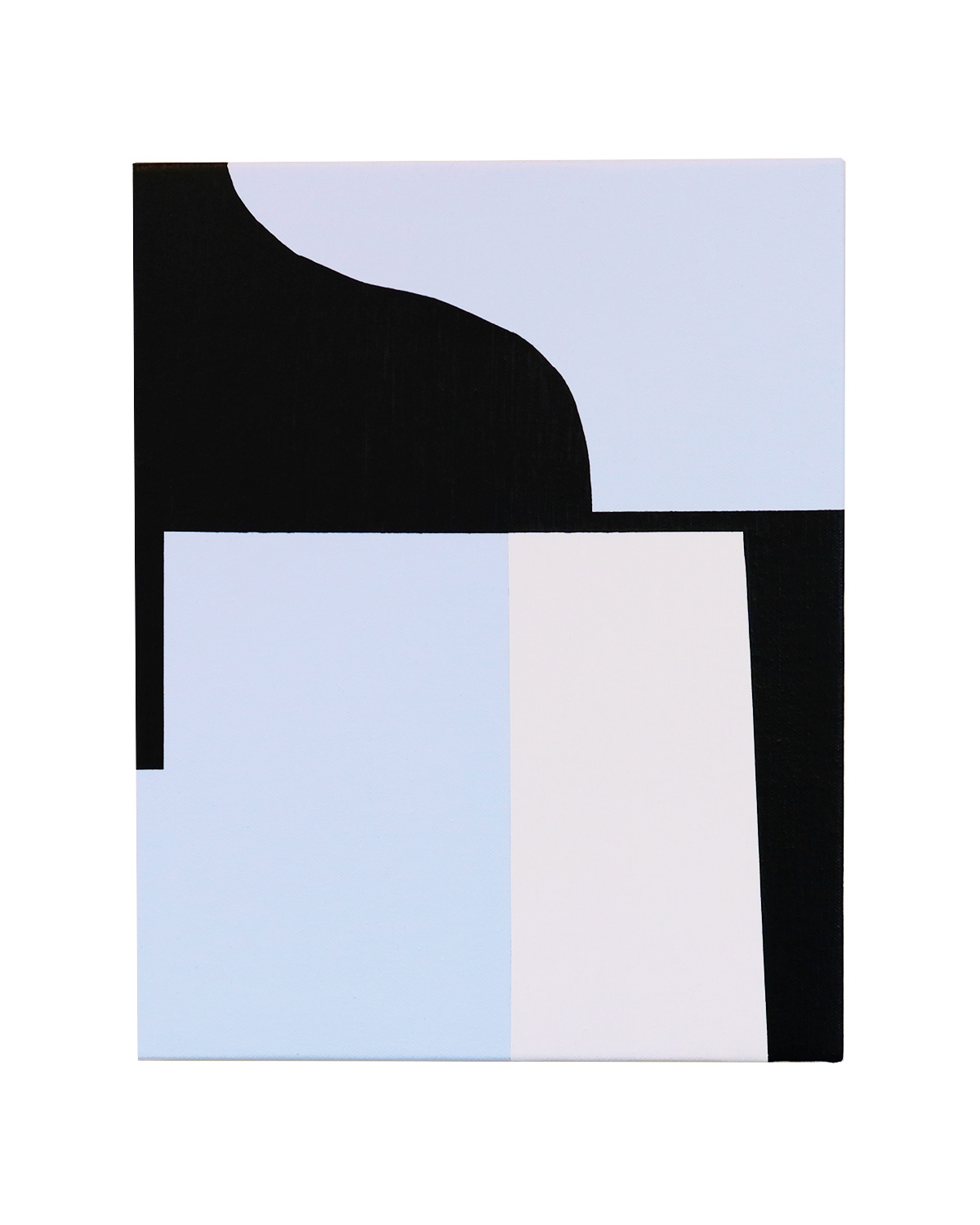 Multiply 1, 2023, acrylic on canvas, 14 x 11 inches