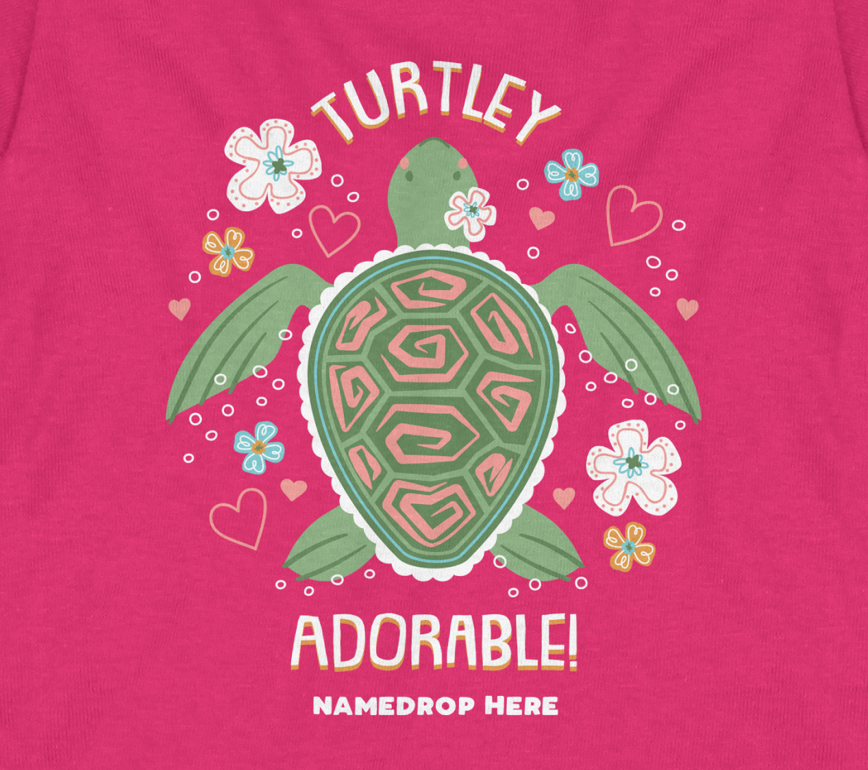 Turtley Adorable Graphic Tee