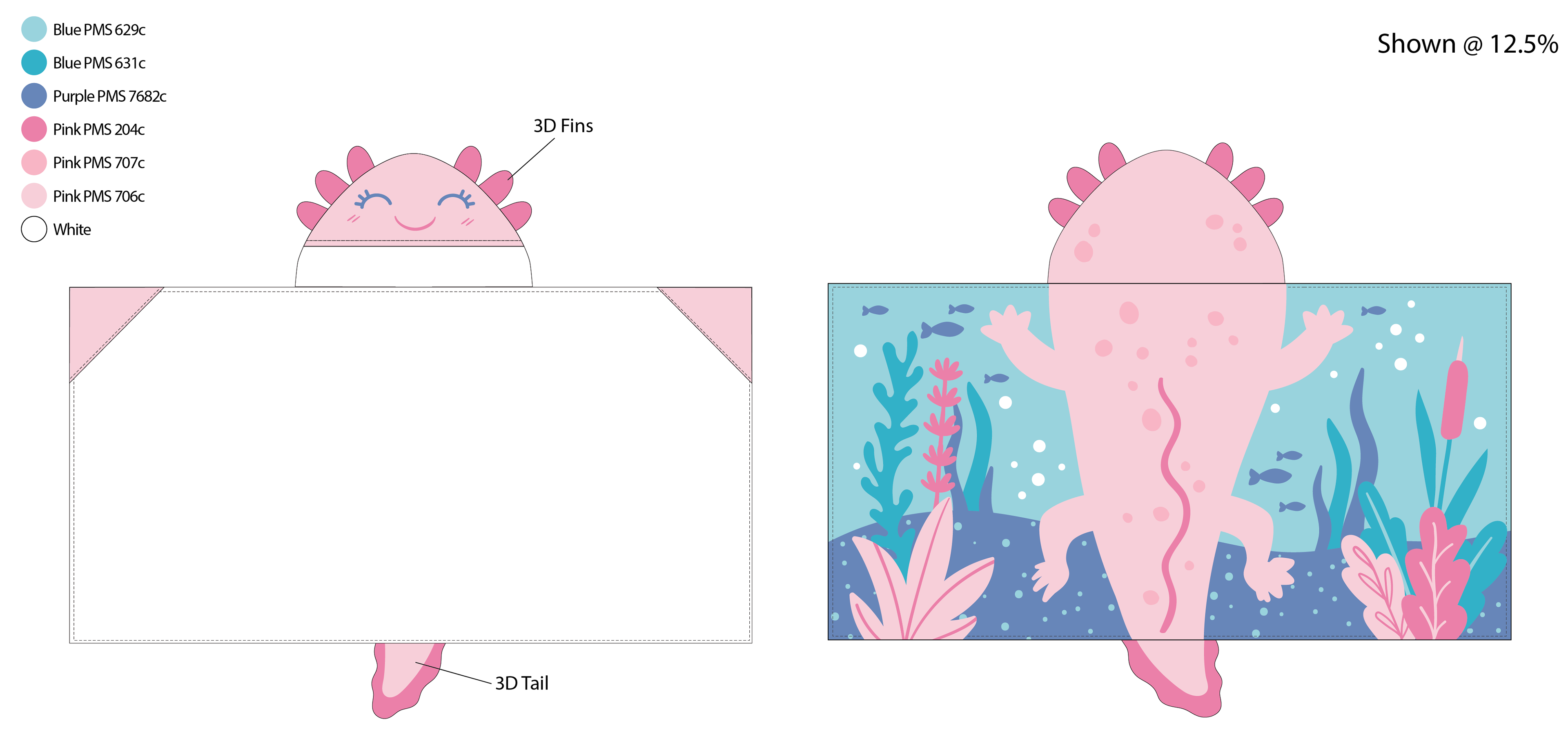 Example of art to pitch idea and send to factory