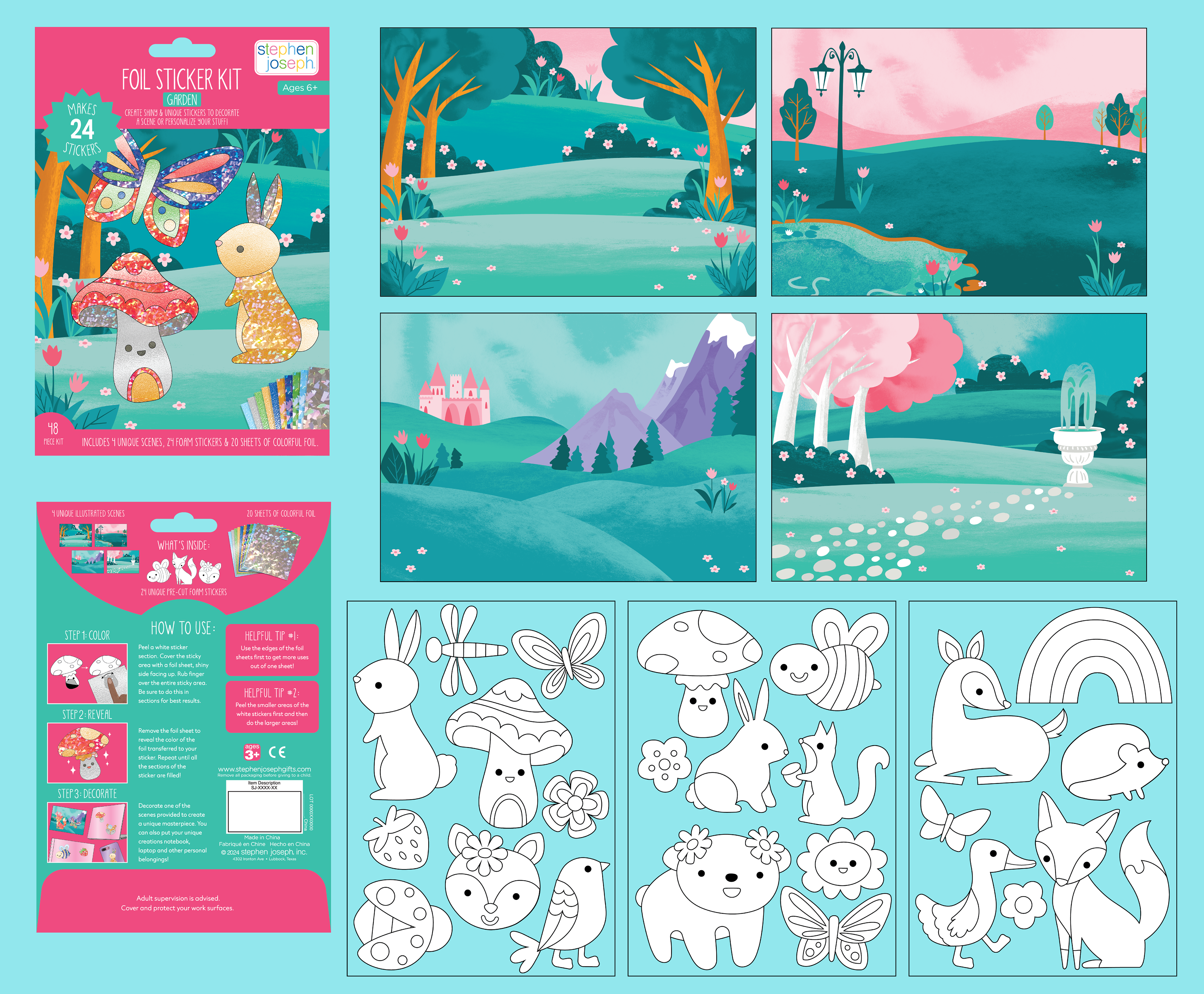 Example of art to pitch idea and send to factory