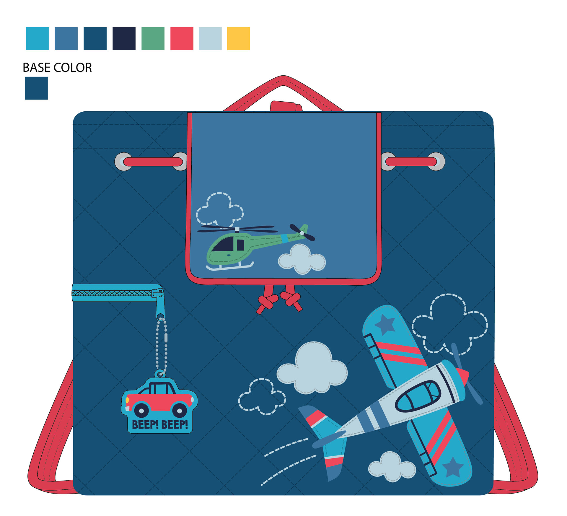 Example of art to pitch idea and send to factory