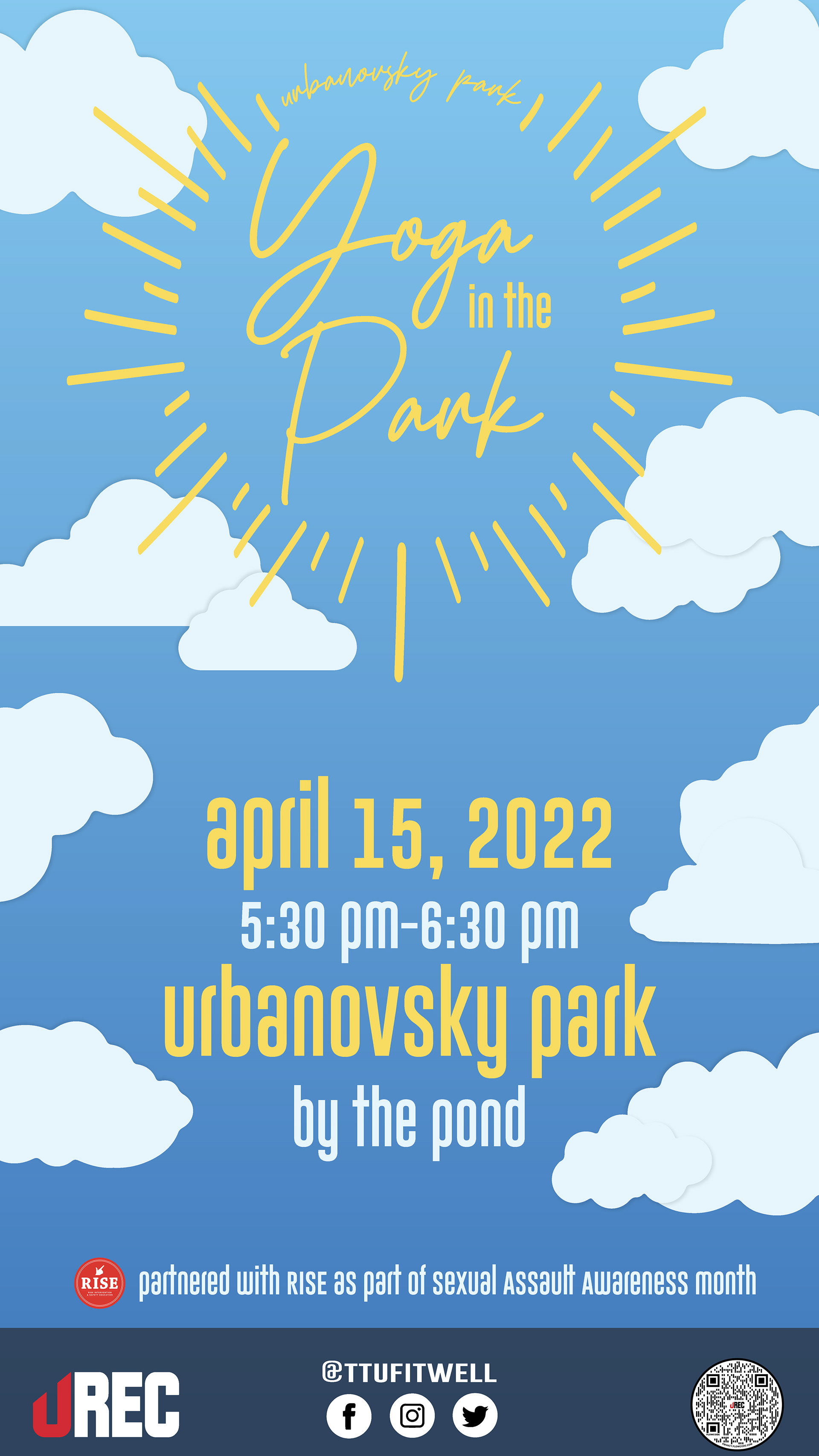 Yoga in the Park Poster