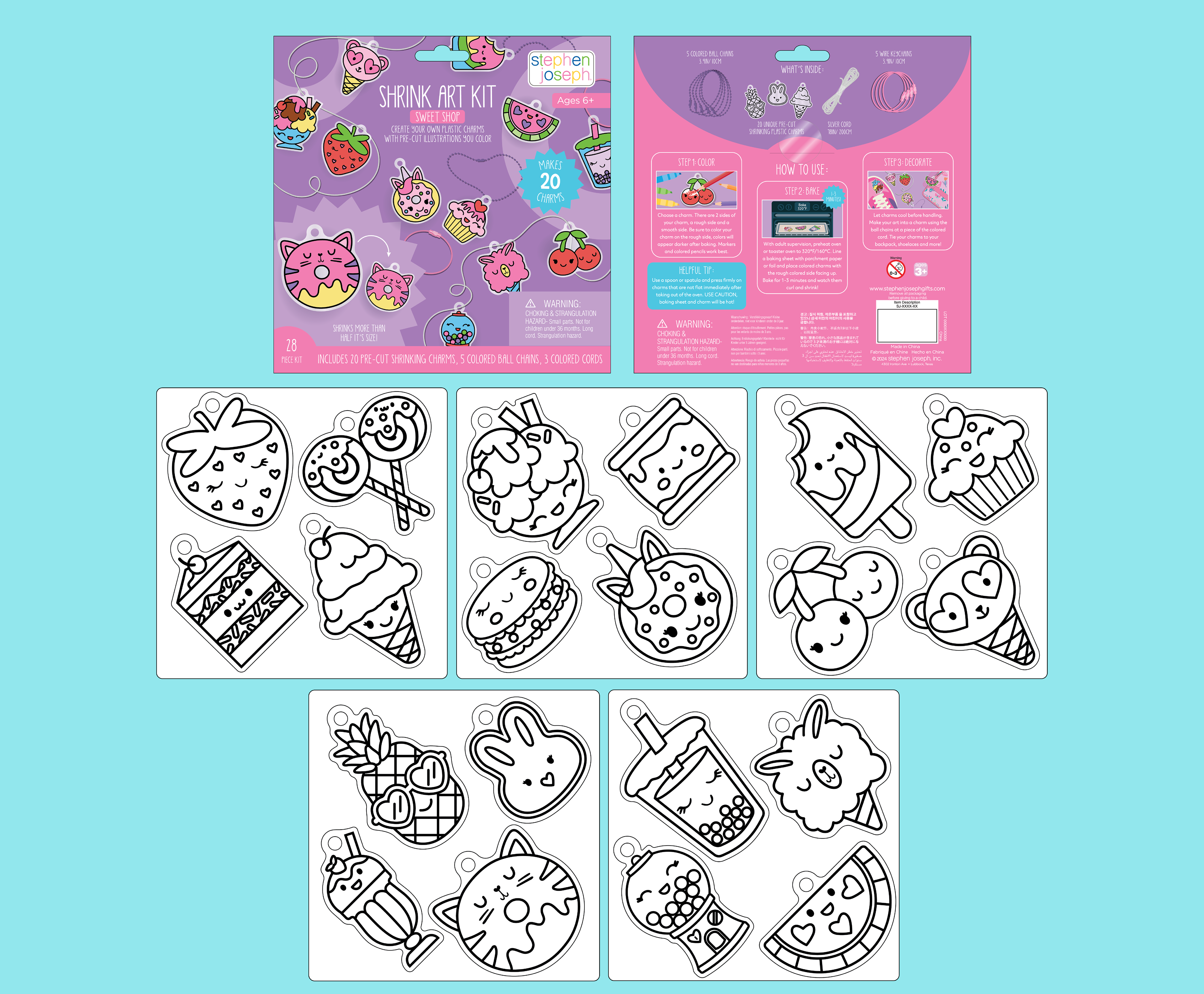 Example of art to pitch idea and send to factory