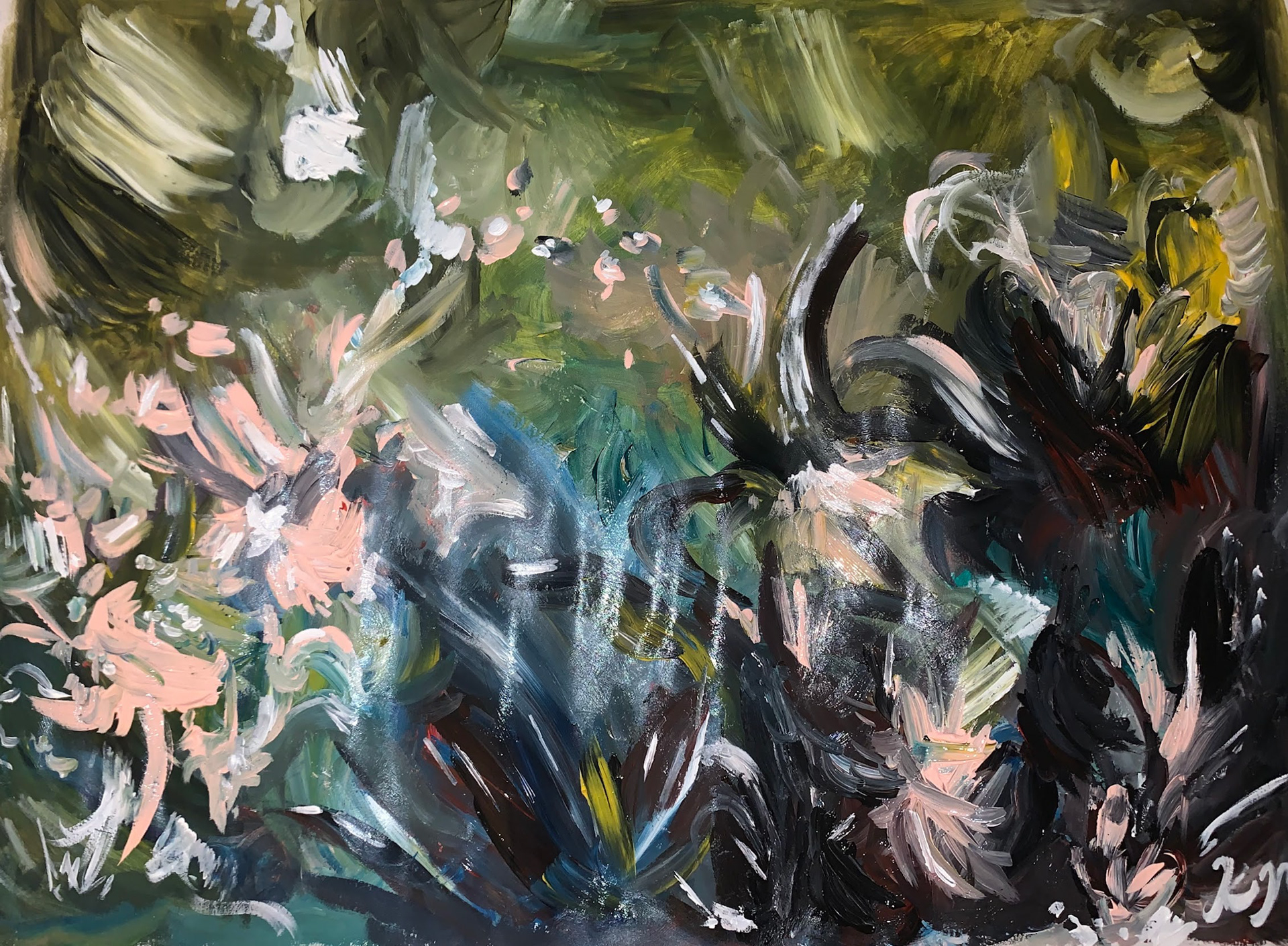 nostalgia. acrylic on bristol board.