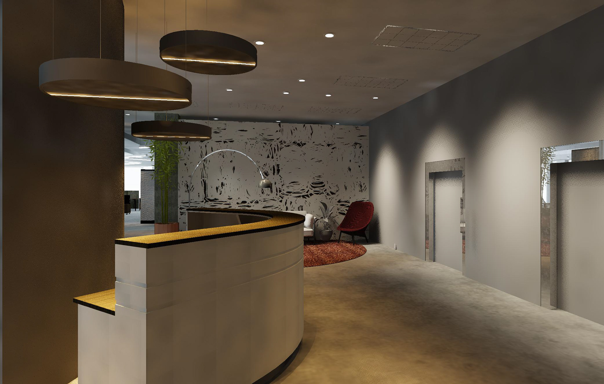 reception and lounge