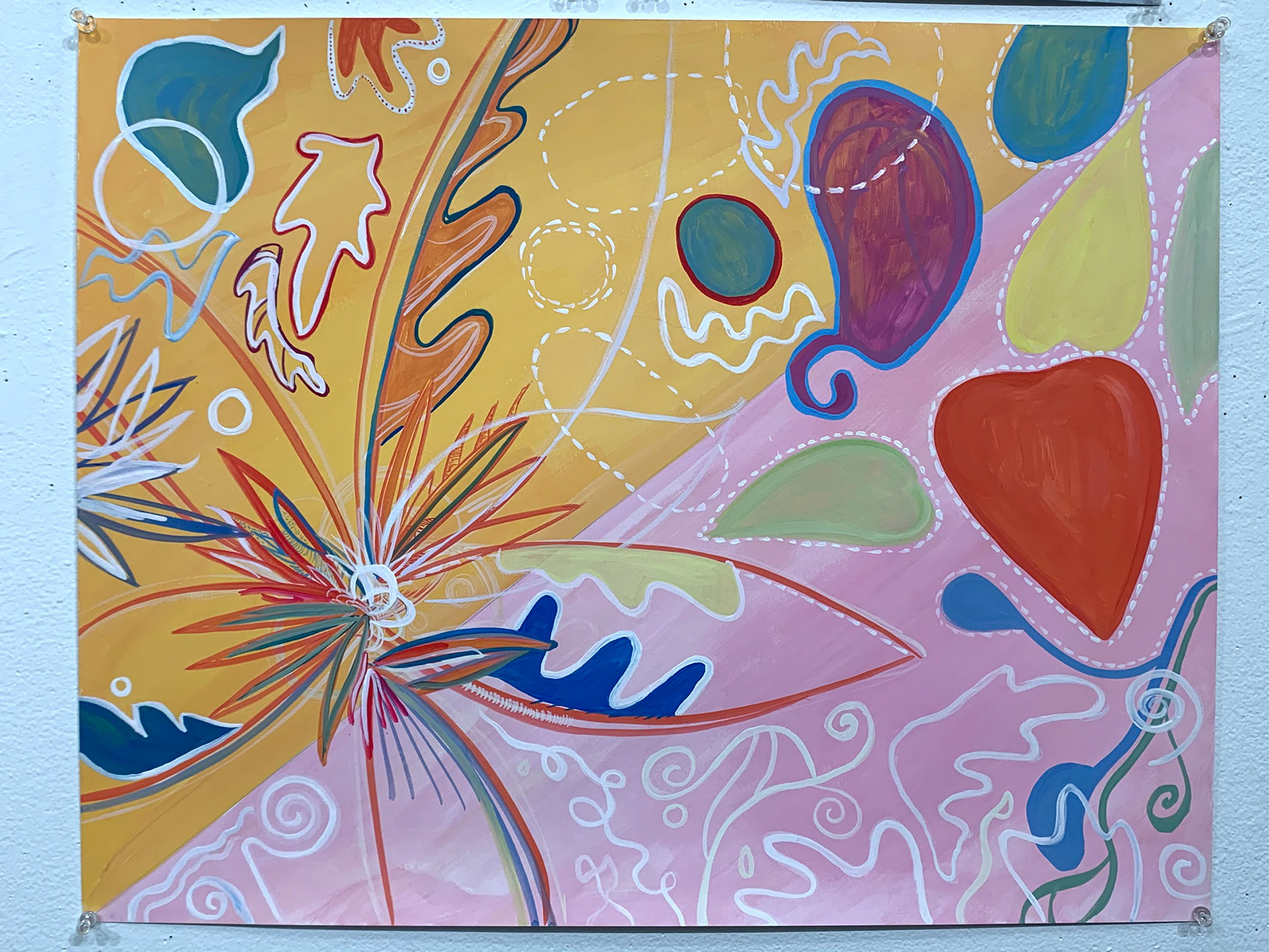 Final Project. Painting 3. Gouache.