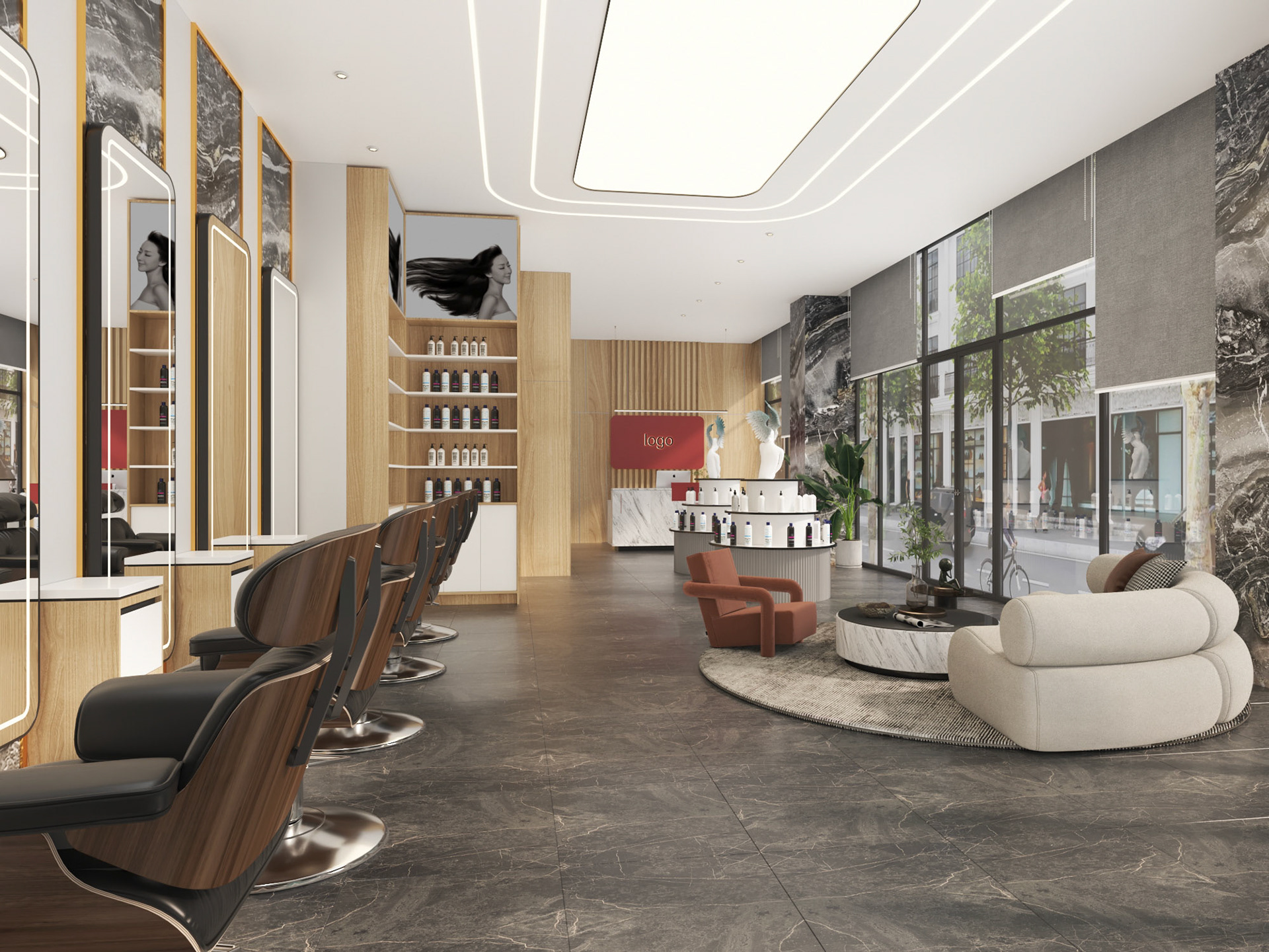 1F Hair Salon