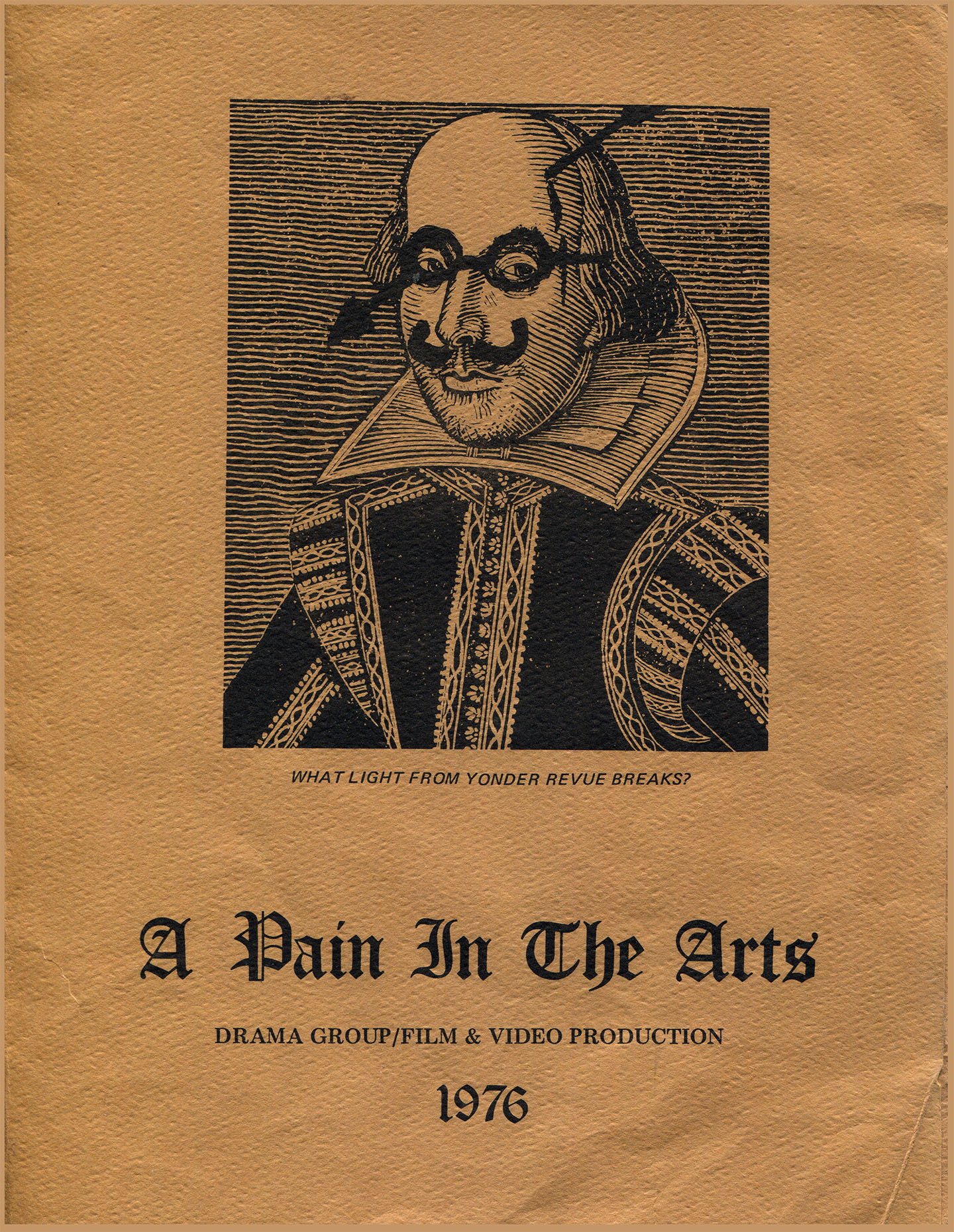 A Pain in the Arts program (1976)