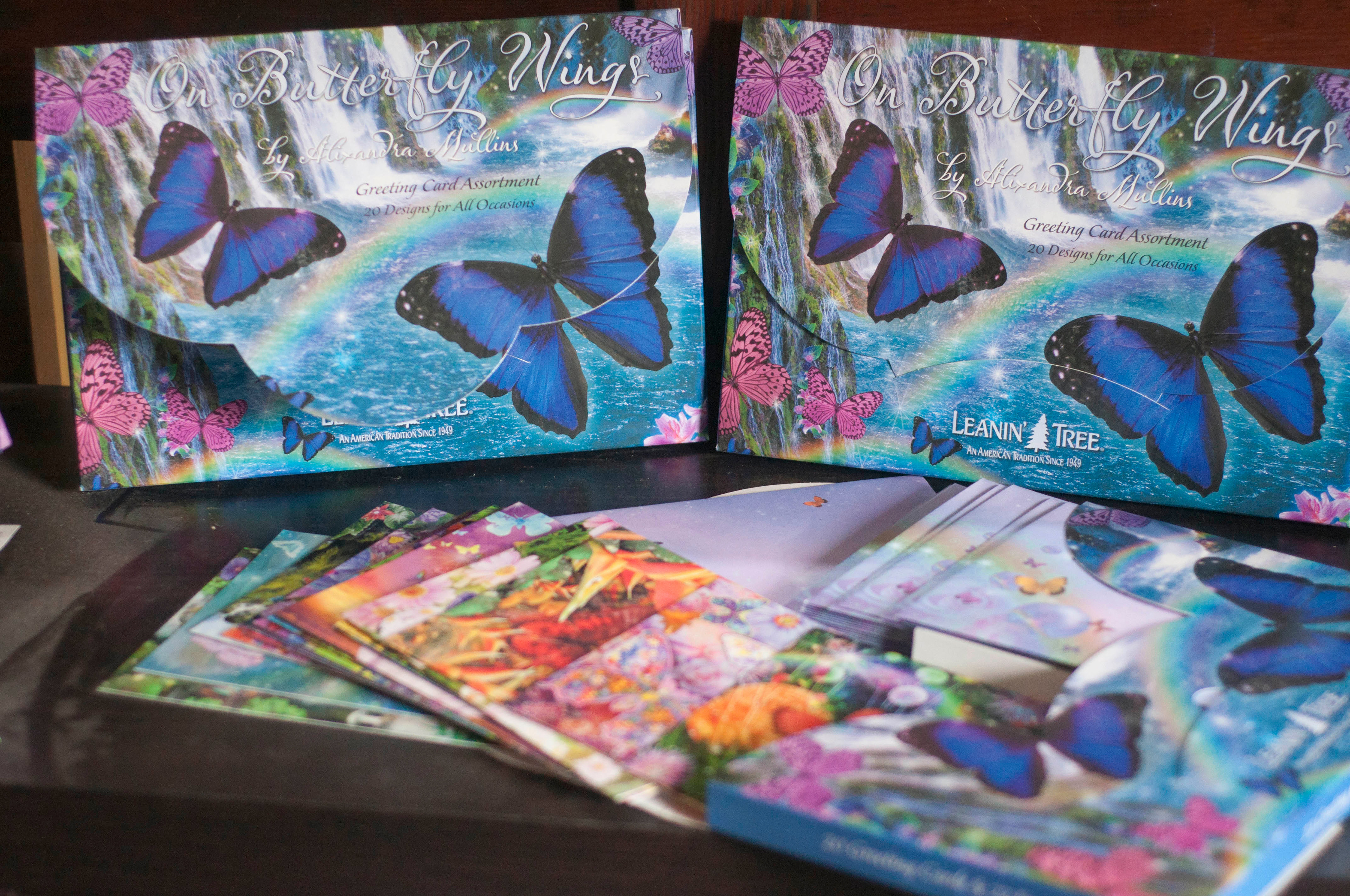 Greeting card collection published by Leanin Tree