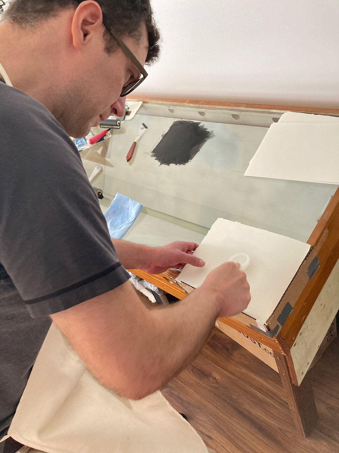 Transferring Ink to Paper