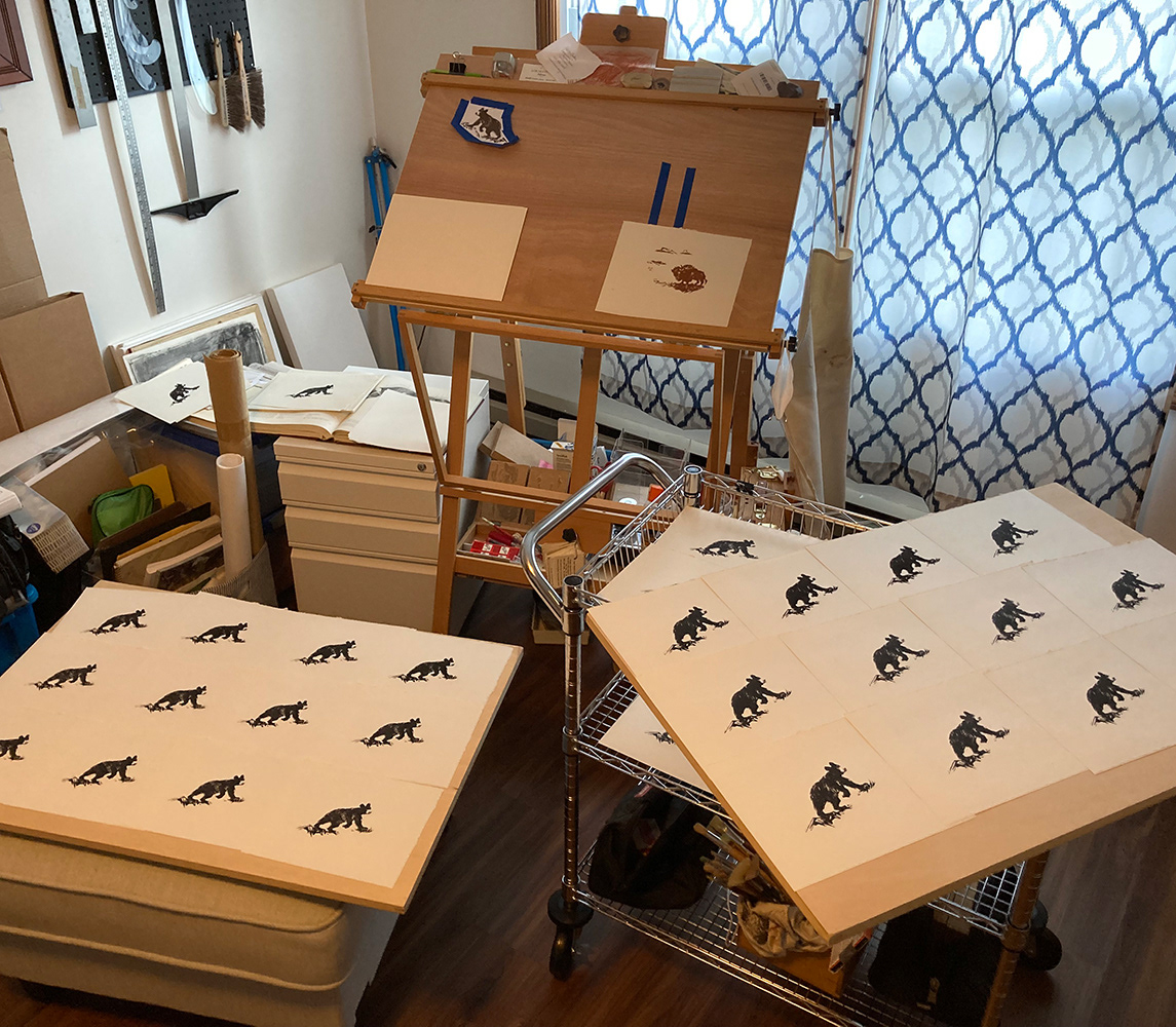 Prints Drying