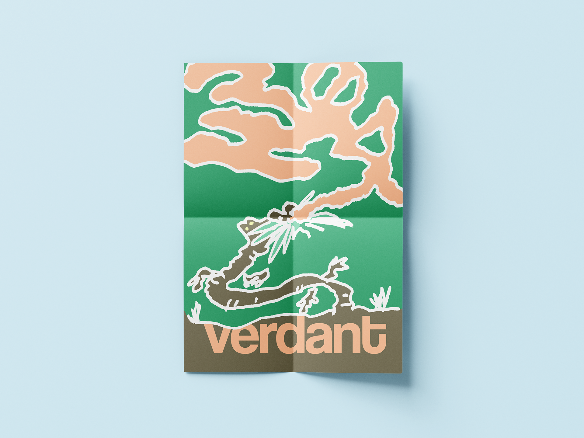 Verdant magazine poster