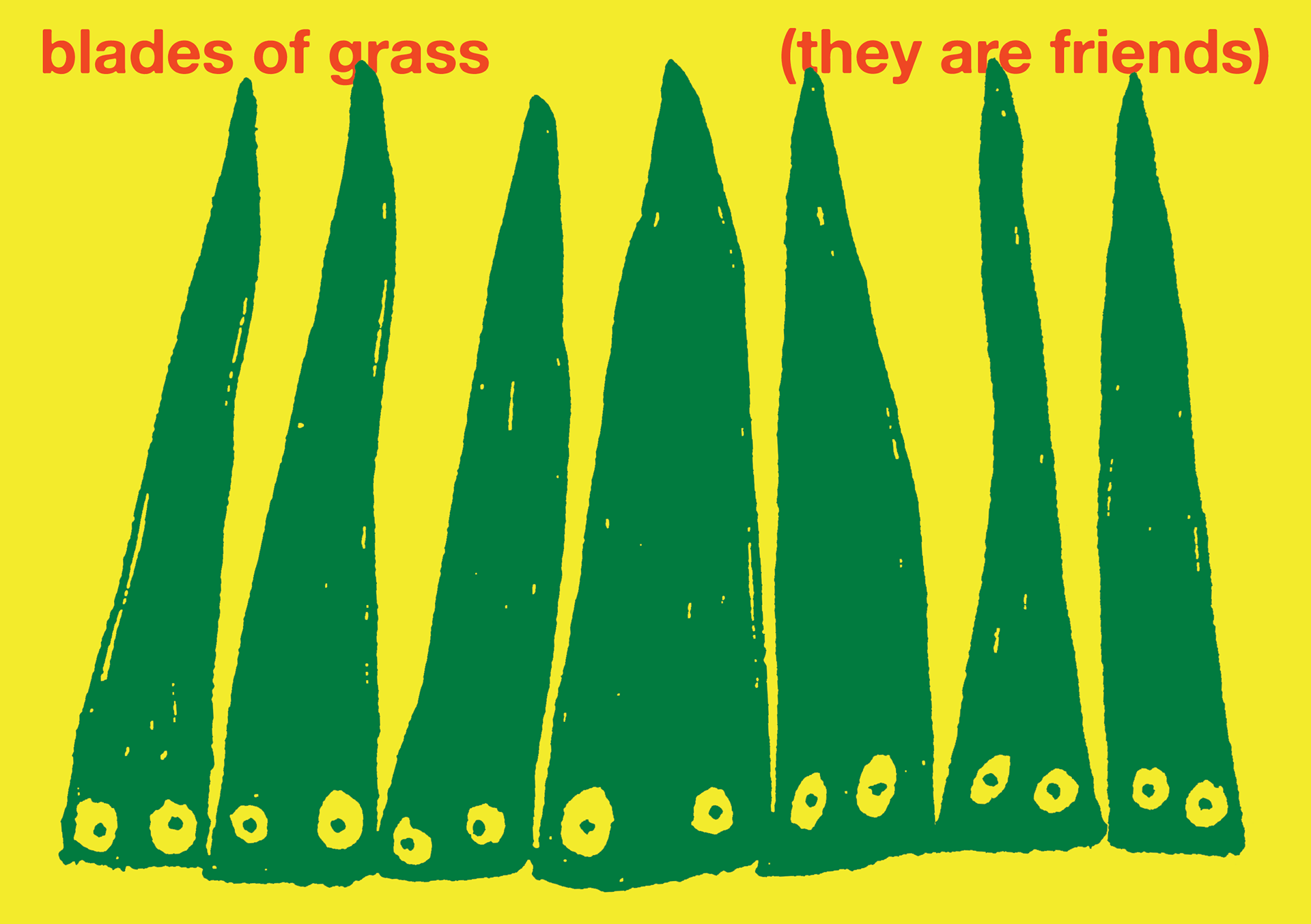 Blades of grass