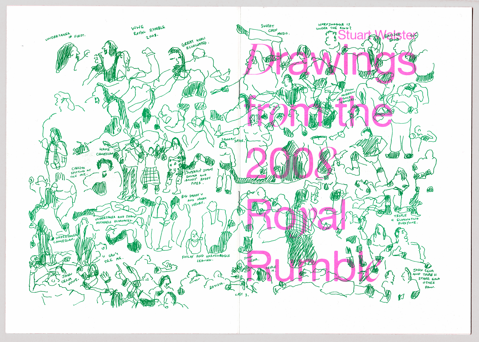 Wrestling zine