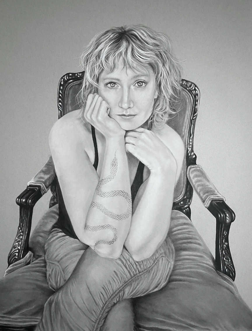 Chairman of the Bored | Charcoal Pencil and PanPastel on Strathmore Toned Paper : Unframed Size 33x25” : 2023 : $ Inquire | Original Available Soon | Inquire for Prints