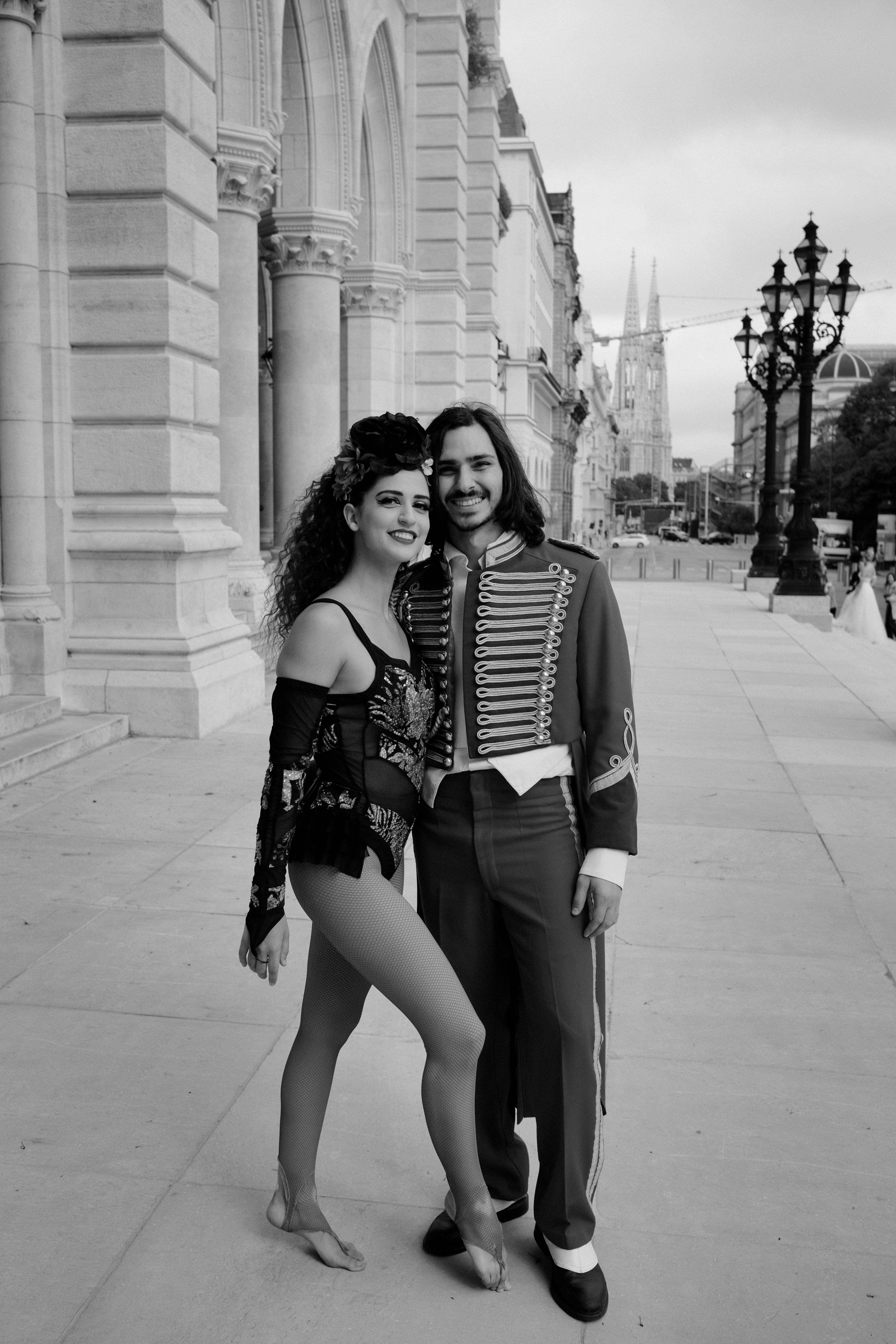 Circus performers. Vienna, Austria 2024.