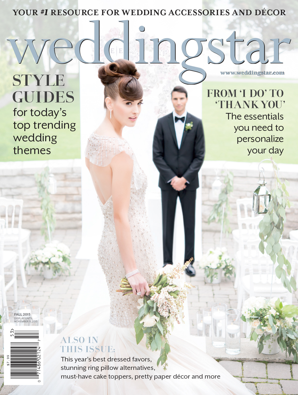 2015 Weddingstar Magazine Cover - ©Weddingstar Inc. - www.weddingstar.com
