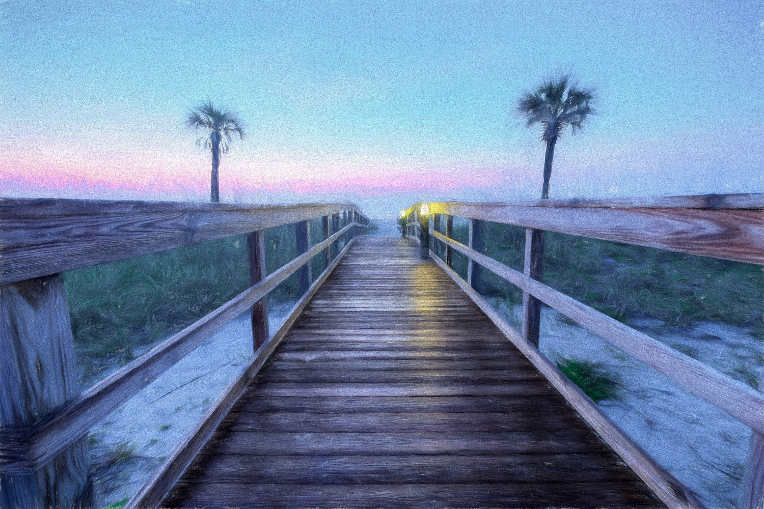 Boardwalk at Dawn