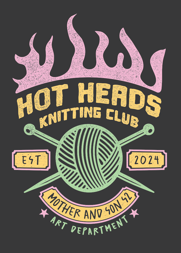 Hot Heads Crew Shirt - Mother And Son S2 - 2024