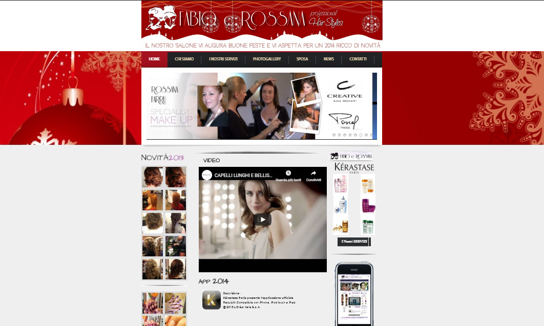 Fabio e Rossana - Hair Stylist - sito web vetrina