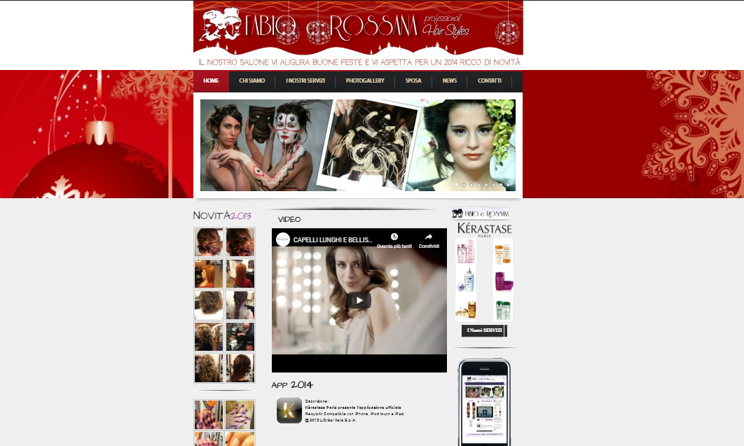 Fabio e Rossana - Hair Stylist - sito web vetrina