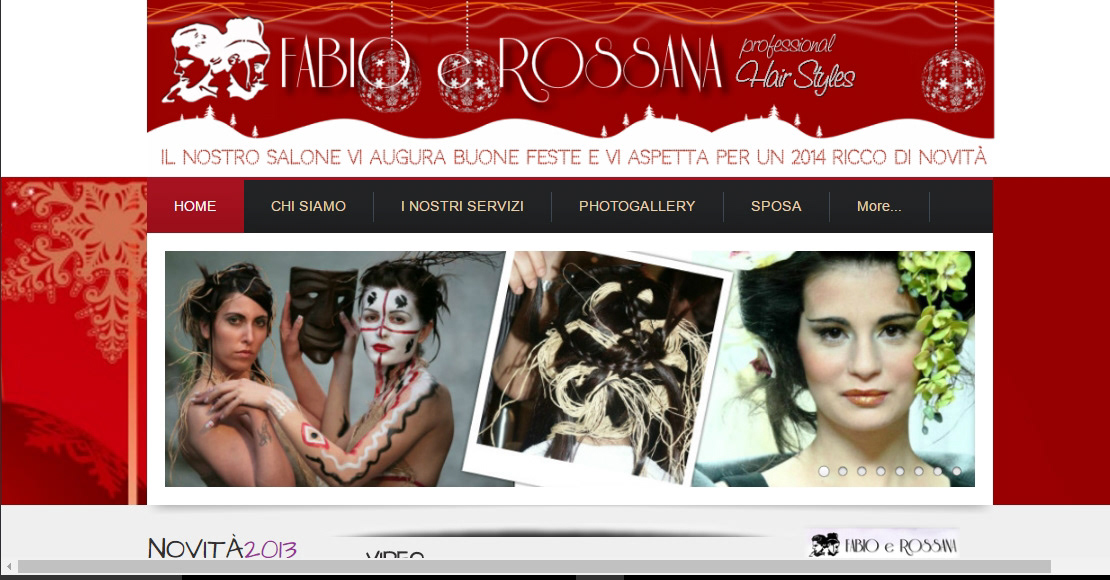 Fabio e Rossana - Hair Stylist - sito web vetrina