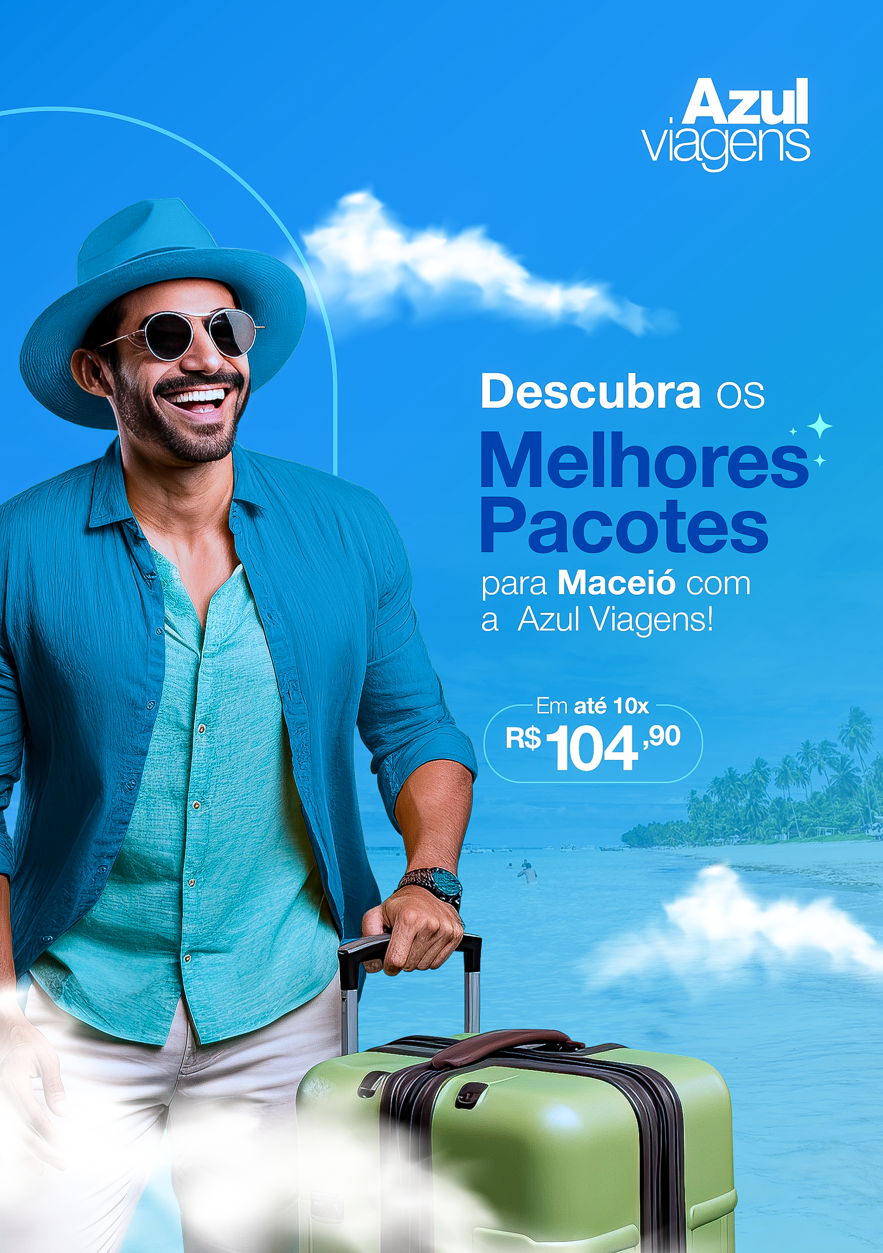Azul Linhas Aéreas — Flyer impresso (1)