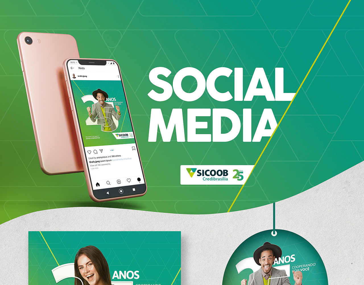 Sicoob — Social media — instituição financeira