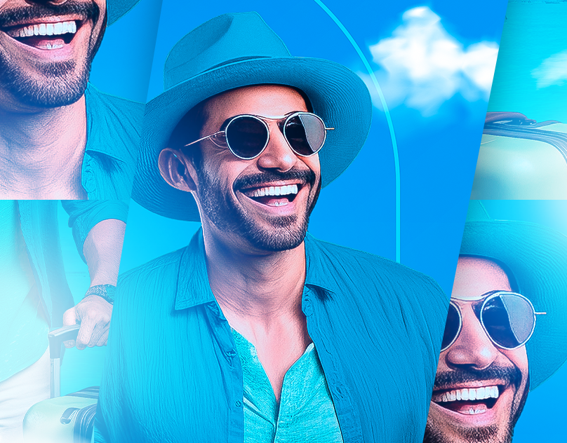 Azul Linhas Aéreas — Flyer impresso