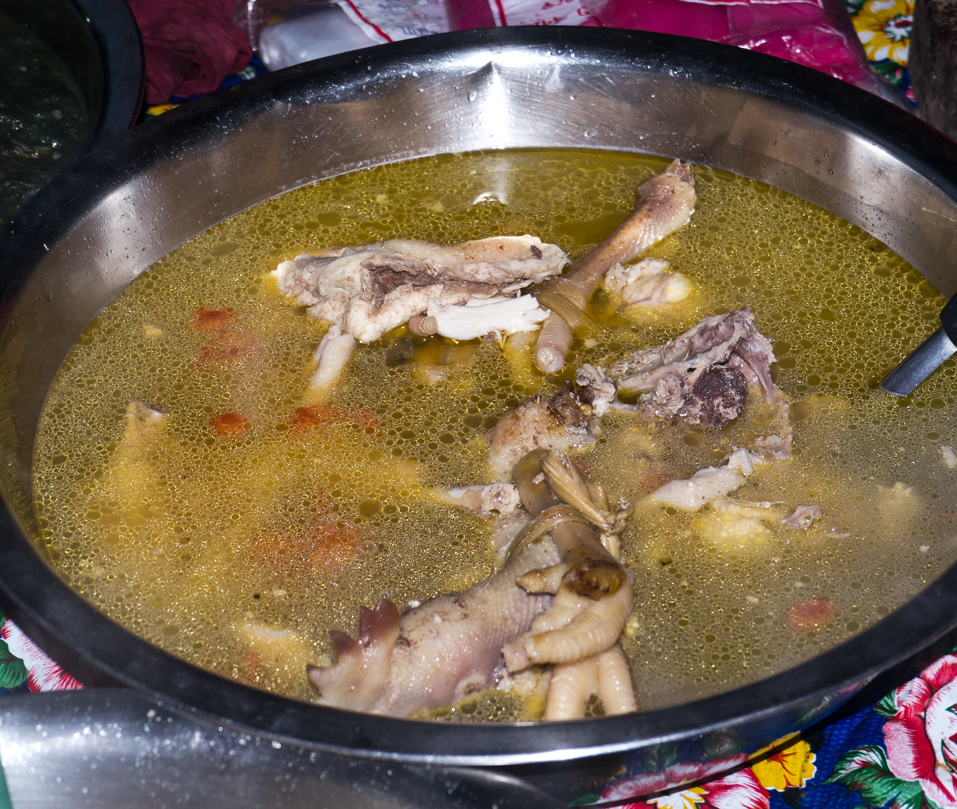 Chicken feet