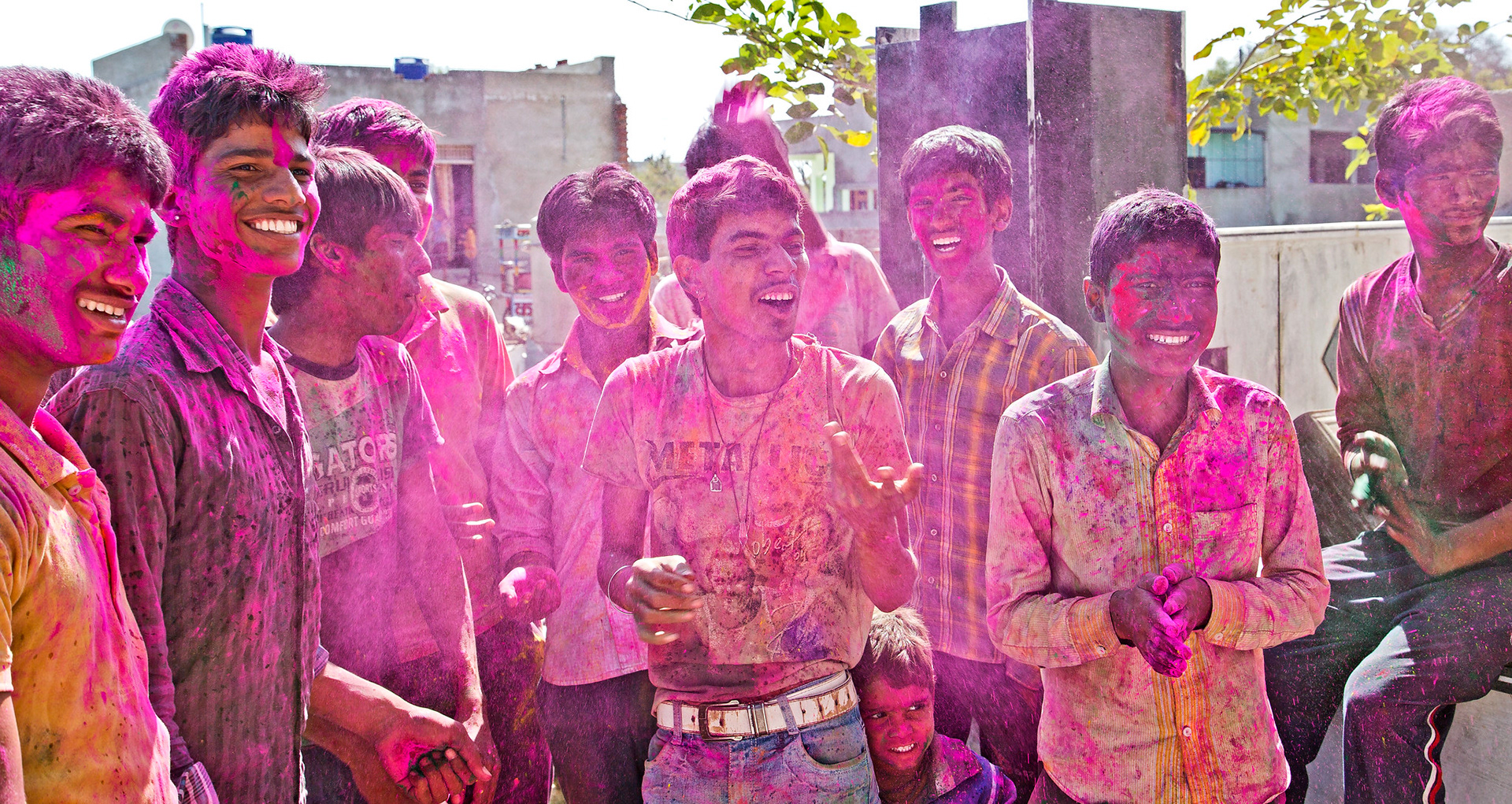 Holi celebrations in Jaipur, India