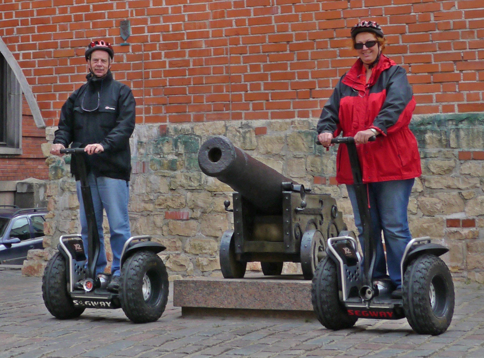 Segways in Riga, Latvia