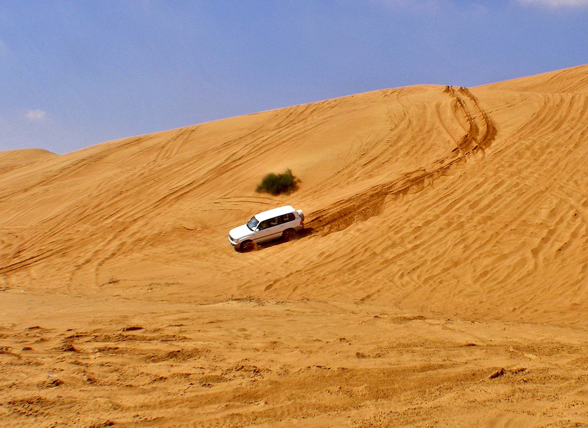 Dune bashing