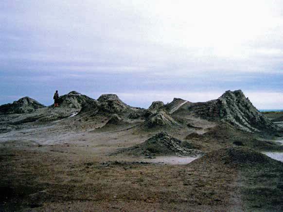 Firuz Mud Volcanoes, Azerbaijan